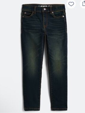 Kids Dark Blue Stretch Slim Jeans